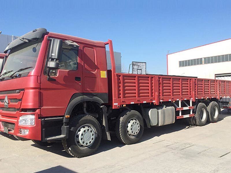 Camion de cargaison HOWO 8×4 cabine HW76
