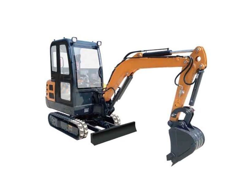 Mini-excavatrice YG-25 2,5 tonnes sur chenilles